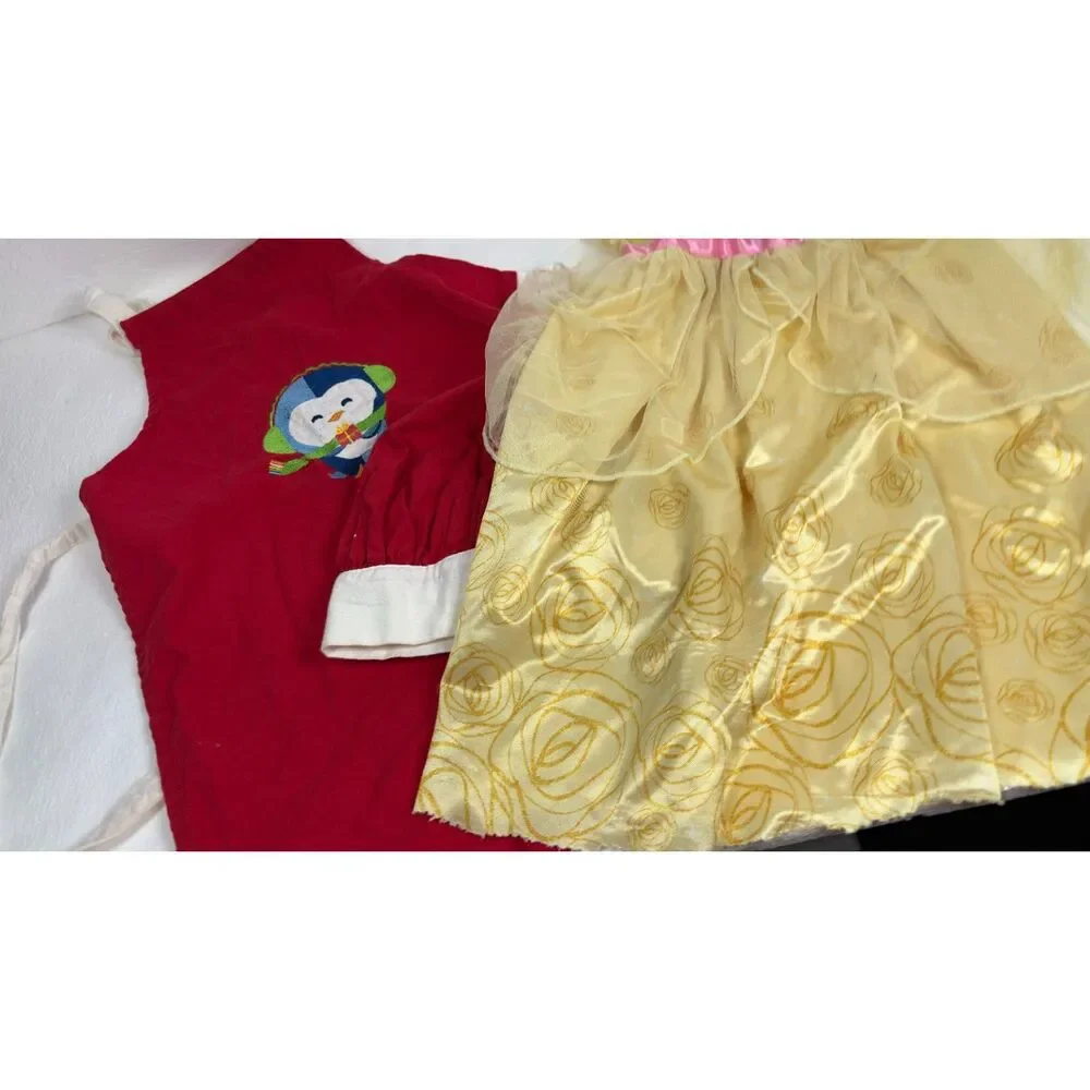 Girls Clothing Bundle Lot Size 5/6 Disney Gymboree Pants Shirts Shorts 14 Pieces